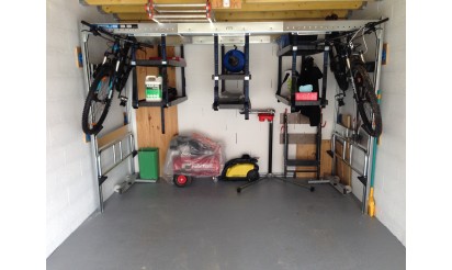 Support vélo pour le Garage  Support vélo plafond pour faciliter le  rangement de son garage